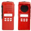 Limited Keypad Front Housing Replacement for HT1250 Two Way Radio Walkie Talkie Case Replacement Refurbish Refurb Kit with Knobs PTT Dust Cover Stickers (Red) view 3