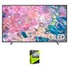 Samsung QN50Q60BAFXZA Q60B 50 inch QLED 4K Quantum Dual LED HDR Smart TV Bundle with Premium 4 YR CPS Enhanced Protection Pack view 1