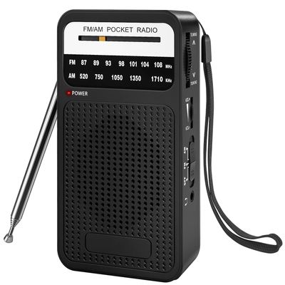 Goodes Portable Radio AM FM, Transistor Radio with Best Reception