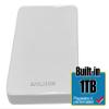 Avolusion Z1-S 1TB USB 3.0 Portable External Gaming Hard Drive - White (for PS4, Pre-Formatted) view 2