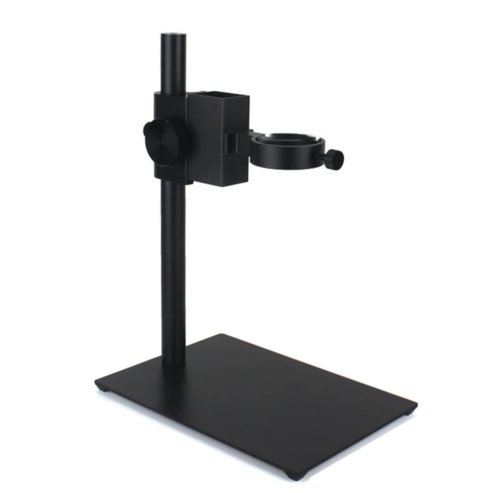 Lab Microscope Slides 4K 48MP HDMI USB Industrial Digital Video Microscope Camera Monocular 130X Zoom C-Mount Lens Microscope Parts (Color : E only Stand)