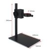 Lab Microscope Slides 4K 48MP HDMI USB Industrial Digital Video Microscope Camera Monocular 130X Zoom C-Mount Lens Microscope Parts (Color : E only Stand) view 2