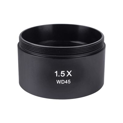 Microscope Accessories Kit WD165 WD30 0.5X 0.7X 2.0X Lens Industry Video Microscope Auxiliary Objectives Microscope Slides (Color : 1.5X)