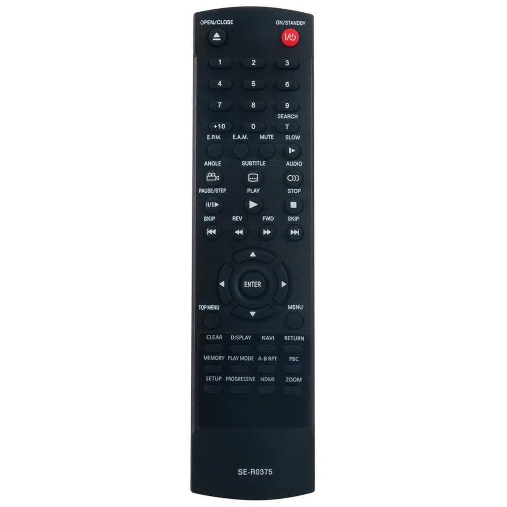 SE-R0375 Remote Control Replace operates for Toshiba DVD Player SD-K1000 SDK1000KU SDK1000K SD-K1000KU SD-K1000K SDK1000 SER0375