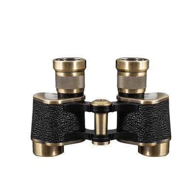 Feilx Binoculars 8 x30 Brass Binoculars, Hd for Bird Watching Travel Stargazing Concerts Sports-with Leather Bag, Filter Cover,Brush