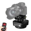 Soonpho M4 Motorized Rotating Panoramic Tripod Head, Remote Control Pan Tilt Head with Remote Control and Mobile Phone Clip for DSLR Cameras, Camcorders, Smartphones, Tripod view 1
