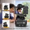 Soonpho M4 Motorized Rotating Panoramic Tripod Head, Remote Control Pan Tilt Head with Remote Control and Mobile Phone Clip for DSLR Cameras, Camcorders, Smartphones, Tripod view 2