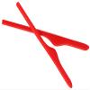 ExactFitt Replacement Temple Ear Socks for Oakley OX3122 OX3125 OX5089 OX5148 Glass Frames (Red - 1 Pair) view 1