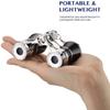 Feilx Binoculars 3x25 Metal Binoculars with Handle, HD Waterproof for Bird Watching Travel Stargazing Concerts Sports-with Leather Bag (Color : B) view 2