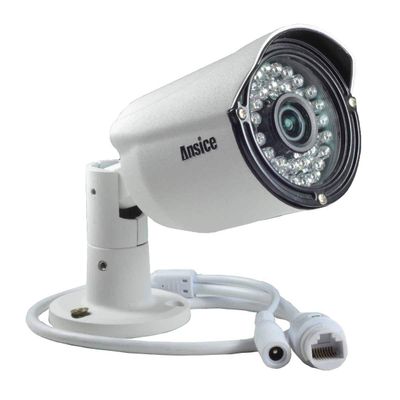 ansice 8MP 4K Bullet POE IP Camera Outdoor IP Security Video Surveillance IR Infrared POE 8.0 MP Network Camera Waterproof IP66 (2.8mm)