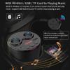 Bluetooth FM Transmitter for Car, Wireless Car Radio Player Car Kit with 2 USB Ports Charging Supports TF Card Remote Control Hands Free Calling view 4