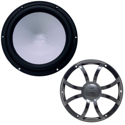 Wet Sounds REVO12FAS2-B 12" Black Marine Subwoofer 2-OHM with Included Black XS Series Grill