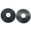 MMLFX 2pcsTweeter Speaker Cover Panel 4Inch Decorative Circle Speaker Fixed Plate 104mm Diameter 52mm Hole Indent And Whole Flat 2 Styles (Color : Flat) view 1
