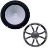 Wet Sounds REVO12FAS4-B 12" Black Marine Subwoofer 4-OHM with Included Black XS Series Grill view 1