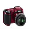 Nikon COOLPIX L810 16.1 MP Digital Camera with 26x Zoom NIKKOR ED Glass Lens and 3-inch LCD (Red) (Old Model) (Renewed) view 3