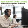 Works By Tek Styz PRO Wireless Headset Compatible with Your ASUS ROG Gaming Smartphone ZS600KL-S845-8G128G with Boom Dual V5.0 Bluetooth Plus 3.5mm 1/8 Backup Cable Car Truck Driver (Black) view 3