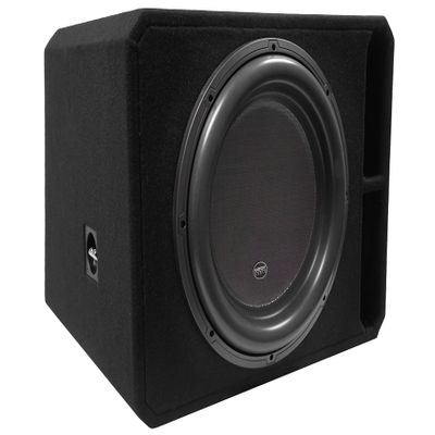 Harmony Audio HA-ML1X18D2 18" Dual 2-OHM Monolith Series Subwoofer 3000W RMS Vented Ported Enclosure Box Subpackage