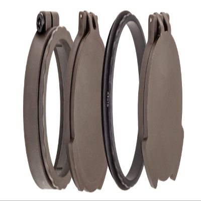Tenebraex Ocular & Objective Flip Up Scope Cover Kit for Vortex Razor HD Gen III 6-36x56 (56KIT-000001)