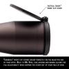 Tenebraex Ocular & Objective Flip Up Scope Cover Kit for Vortex Razor HD Gen III 6-36x56 (56KIT-000001) view 4