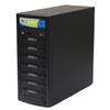 EZ Dupe 1 to 6 Media Mirror Duplicator - Flash Media (SD CF USB) & Disc (DVD CD) to 6 DVD CD Discs Backup Copier MM06PIB view 1
