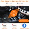 CD Player Portable, MONODEAL Bluetooth CD Player with Speakers and FM Transmitter, Rechargeable 1800mAh Player for Car and Home with LED Screen view 3