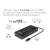 USB GEN1 TYPEC 7 IN1 HUB with 2XHDMI 2USB view 4