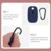 Hemobllo Pro Silicone Cover Keychain Tracker Protector RFID Fob Case Durable Lightweight view 2