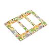 Jungle Animals 3-Gang Rocker Wall Plate Cover,Decorative Triple Rocker Decorator Light Switch Cover For Kids Teens Boys Girls Room Decor 4.50" X 6.38"Inch view 3