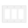 Jungle Animals 3-Gang Rocker Wall Plate Cover,Decorative Triple Rocker Decorator Light Switch Cover For Kids Teens Boys Girls Room Decor 4.50" X 6.38"Inch view 4