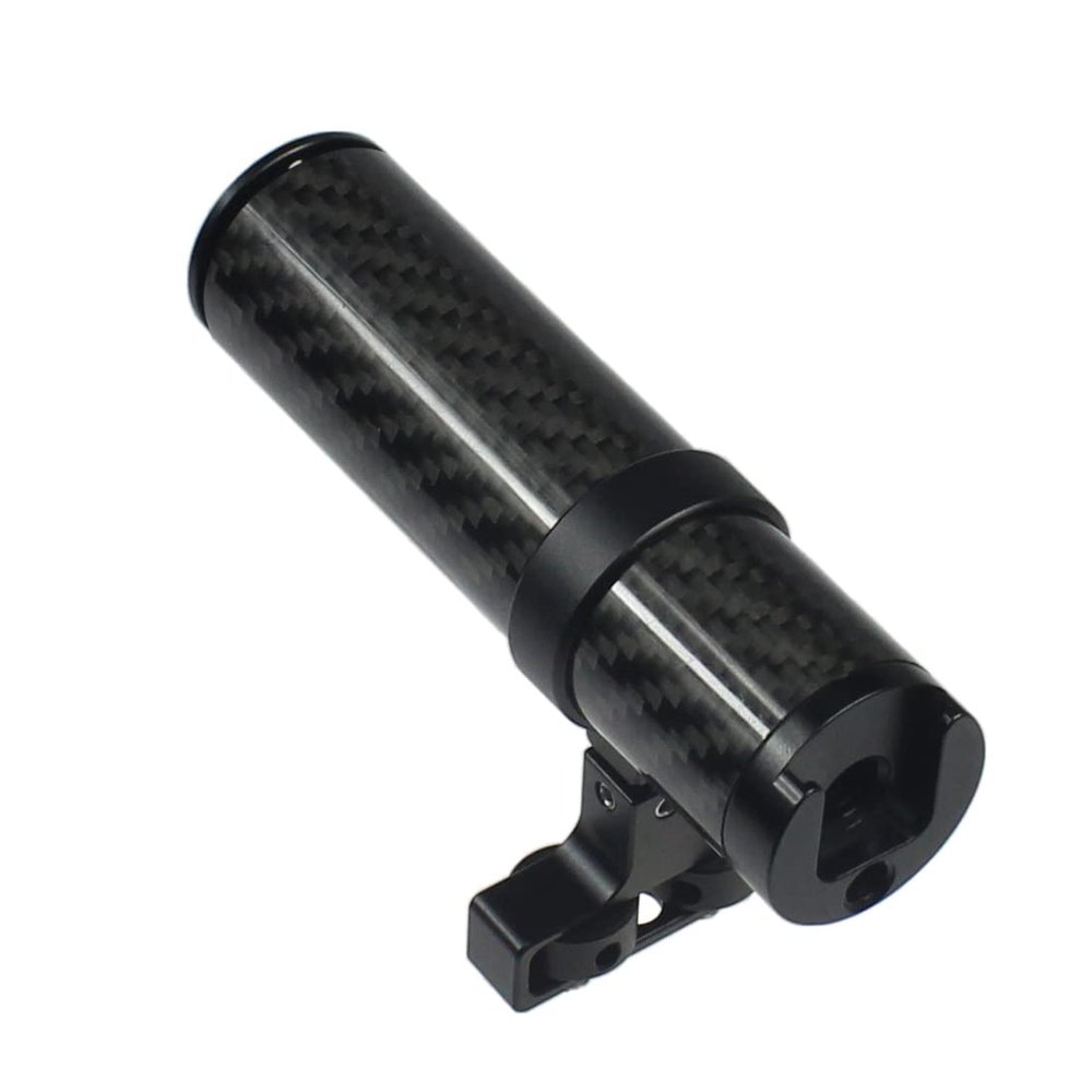 FEICHAO Camera Top Handle Grip 90 Rotatable for DSLR Cage Monitor Lights Camcorder (Grip 100mm)