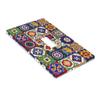 Mexican Talavera Tile Print Light Switch Cover 1-Gang,Decorative Single Toggle Wall Plate Switch Wallplate Cover Faceplate,4.50" X 2.76"Inch view 3
