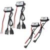 15W Dual USB+Micro USB DC to DC Car Power Converter Adapter view 1