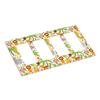 Jungle Animals 4-Gang Rocker Wall Plate Cover,Decorative Quadruple Rocker Decorator Light Switch Cover For Kids Teens Boys Girls Room Decor 4.50" X 7.95"Inch view 3