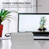 ibasenice Data Cable Storage Bag Travel Cable Organizer Case Wallet Kid Purse Chocolate Coin Purse Portable Charger Bag Data Line Storage Pouch Purses Digital 600d Oxford Cloth Charging Pack view 2