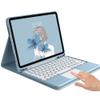 HENGHUI Keyboard Case for iPad mini 7 A17 Pro 2024/ iPad mini 6 2021 8.3 inch Touchpad Detachable Keyboard Round Key Color Slim Smart Cover,Blue view 1