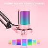 FIFINE Gaming USB Microphone Kit, PC Streaming Recording Computer RGB Microphone Set for Podcasting, Singing, YouTube, Condenser Cardioid Mic with Quick Mute, Gain Knob-A6T Pink view 3