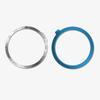 Compatible for Garmin Fenix 7X 51mm Watch Bezel Ring, Stainless Steel Polished Adhesive Cover Anti-Scratch Protector Cover Ring for Garmin Fenix 7X Sapphire Solar (Silver) view 4