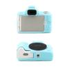 Camera Soft Silicone Case Bag Shockproof Blue Armor Skin Body Cover Protector for Canon EOS M50 Mark II Camera, Blue, camera case view 2