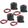 Dairzitv Active Electronic Buzzer Alarm Sounder Continuous 90 dB Beep Speaker DC 12V 4 Pcs view 1