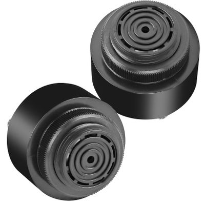 Dairzitv Continuous Beep Alarm Electronic Piezo Buzzer Sounder DC 3-24V 85DB 2 Pcs