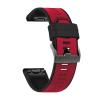 CZKE 26 22mm Silicone Quick Release Watchband Strap For Garmin Fenix 6X 6 6S Pro 5X 5 Plus 3HR Enduro Smartwatch Easyfit Wrist Strap (Color : D, Size : Black Black Clasp) view 1