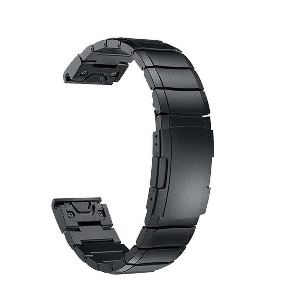 CZKE Smart Watch Band Straps For Garmin Fenix 6 6S 6X Pro 5X 5 5S Plus 3 HR 935 945 Mk1 D2 S60 Quick Release Strap Steelbelt Bracelet (Color : Preto, Size : 26mm Fenix 6X 6XPro)