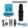 Microscope Kit 13MP Monocular Microscope Digital Camera Set 130X Or 180X Adjustable Lens Microscope Lens Adapters (Color : 38MP HDMI USB 180X) view 2