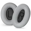 Aurivor Leather Ear-Pads Cushions for Bose QuietComfort QC-35 QC-35-ii QC-25 QC-15 QC-2 Headphones, Lambskin Replacement Ear Covers for Ae2/Ae2i/Ae2W SoundLink SoundTrue Around-Ear Headsets(Silver) view 1