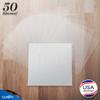 Claev 50 Anti Static Inner Record Sleeves for Vinyl LP Records - 12 inch, Square, Translucent - Album Record Protective Plastic Covers for Storage view 2