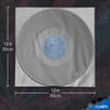 Claev 50 Anti Static Inner Record Sleeves for Vinyl LP Records - 12 inch, Square, Translucent - Album Record Protective Plastic Covers for Storage view 3