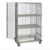 Quantum Storage Systems 2436-63SEC-2 Security Unit, 36" W x 24" D x 63" H, Carbon Steel, Chrome, NSF view 1