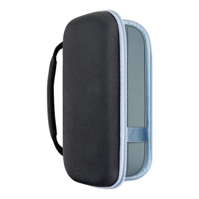 Geekria Shield Speaker Case Compatible with Bose SoundLink Flex 2 Bluetooth, Portable Case Cover, Replacement Hard Shell Speaker Protective Carrying Bag with Cable Storage (Blue)