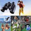 ShengXia 10x80 Travel Binoculars/HD Professional/Waterproof Fogproof Binoculars with Low Light Night/BAK4 Prism for Birds Watching Hunting Sports Gift view 2