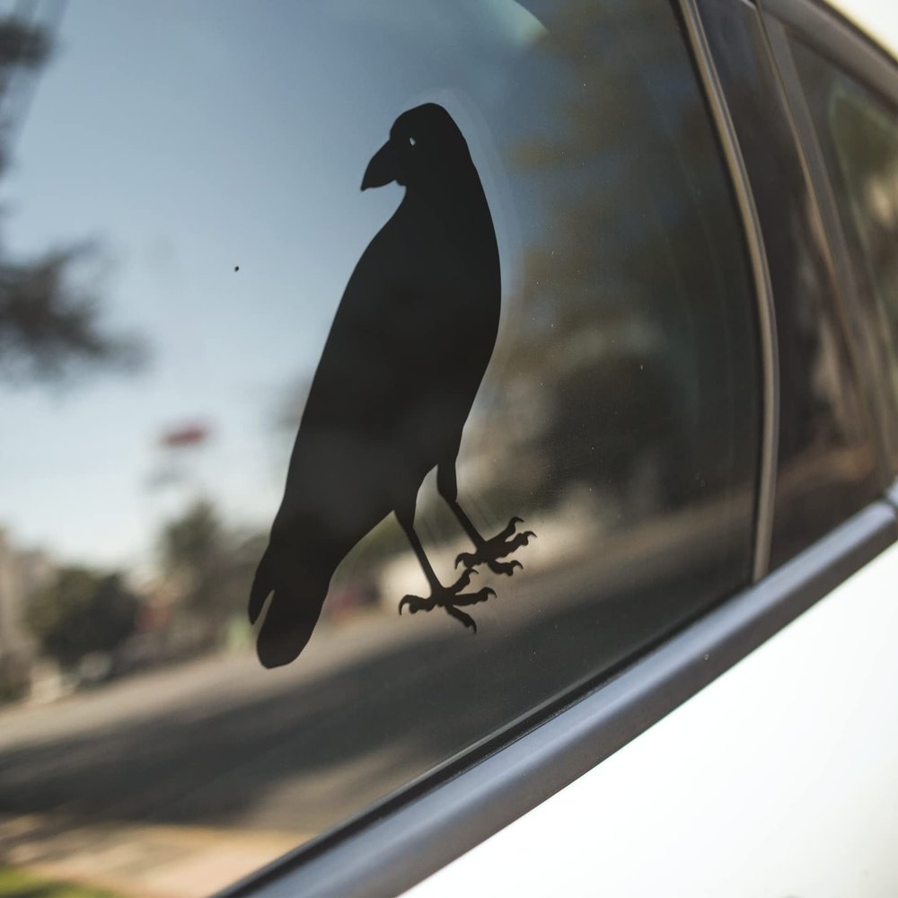 Darknalia | Crow Decal/Crow Sticker/Raven Decal/Raven Sticker/Car Decal/Laptop Decal/Laptop Sticker/Car Sticker/Emo Decal/Goth Decal | V1 (3 inch)